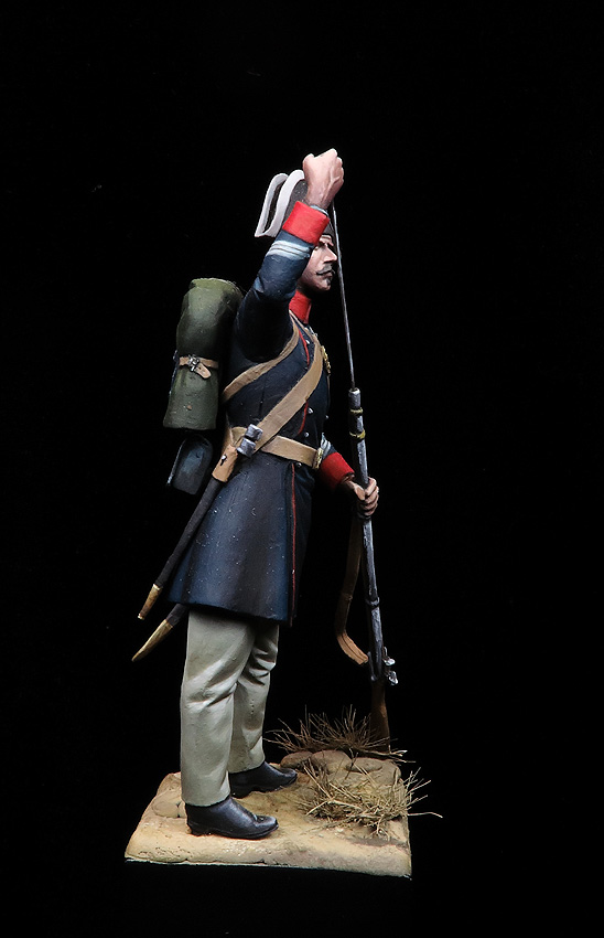 Guardia en uniforme de Servicio, 1855