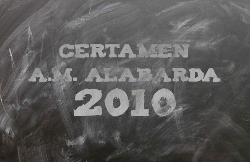 Certámen A.M. Alabarda 2010