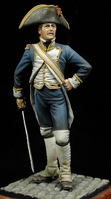 Oficial de la Milicia de Cádiz, 1797