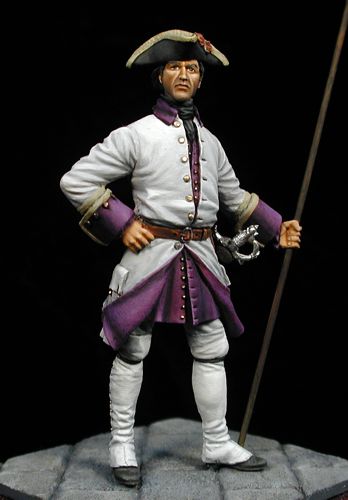 Sargento de Infantería - España, 1735 - Reinado de Felipe V
