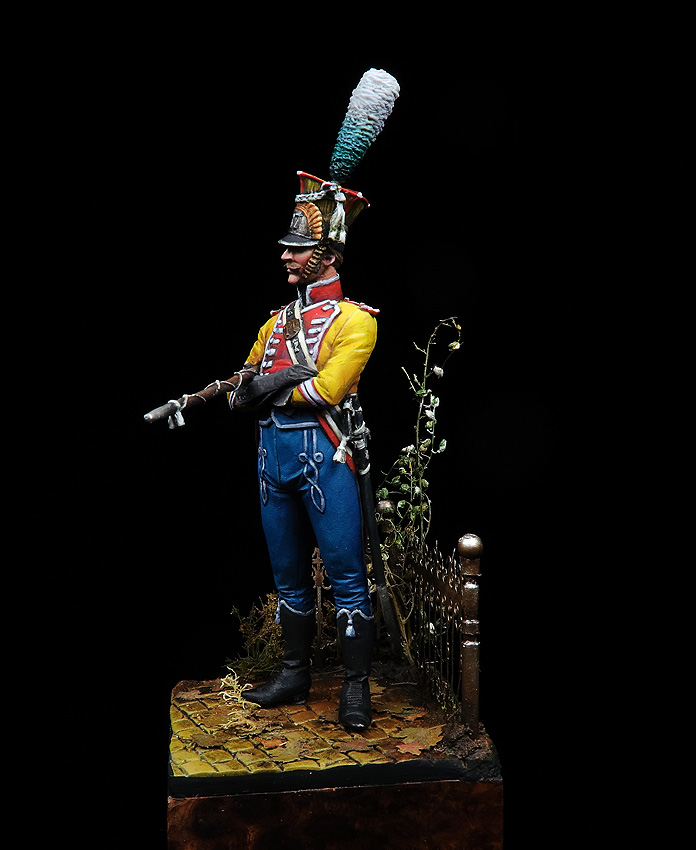 Tambour major, 17th leger 1808