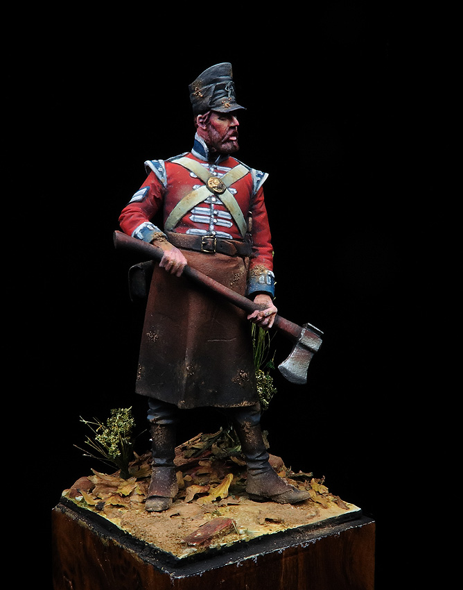 Pioneer Corporal, Coldstream Guards, Waterloo 1815