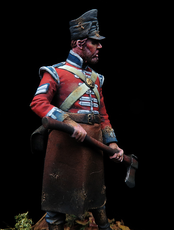 Pioneer Corporal, Coldstream Guards, Waterloo 1815