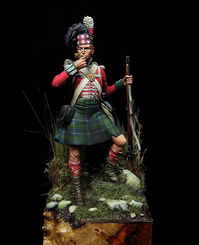 79th Cameron Highlanders, Waterloo 1815