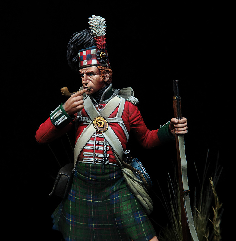 79th Cameron Highlanders, Waterloo 1815