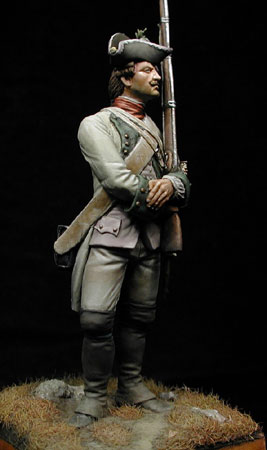 Fusilero, Regimiento Wied - Austria 1760