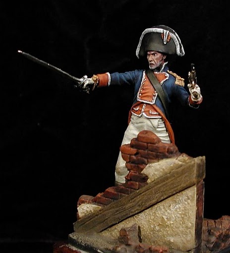 Oficial Guardias Wallonas, 1808 Gamonal