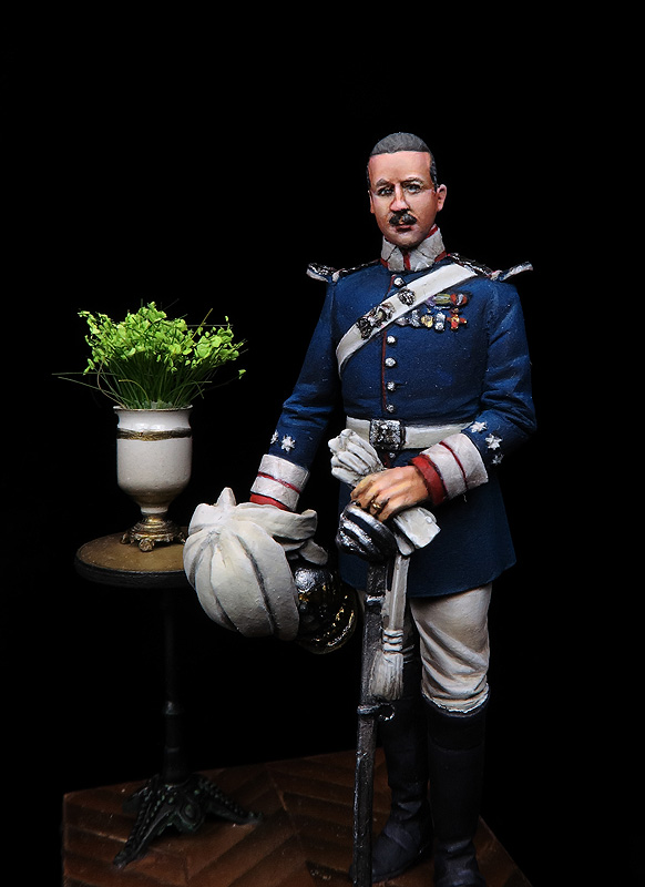 Capitán de la Escolta Real. Alfonso XIII