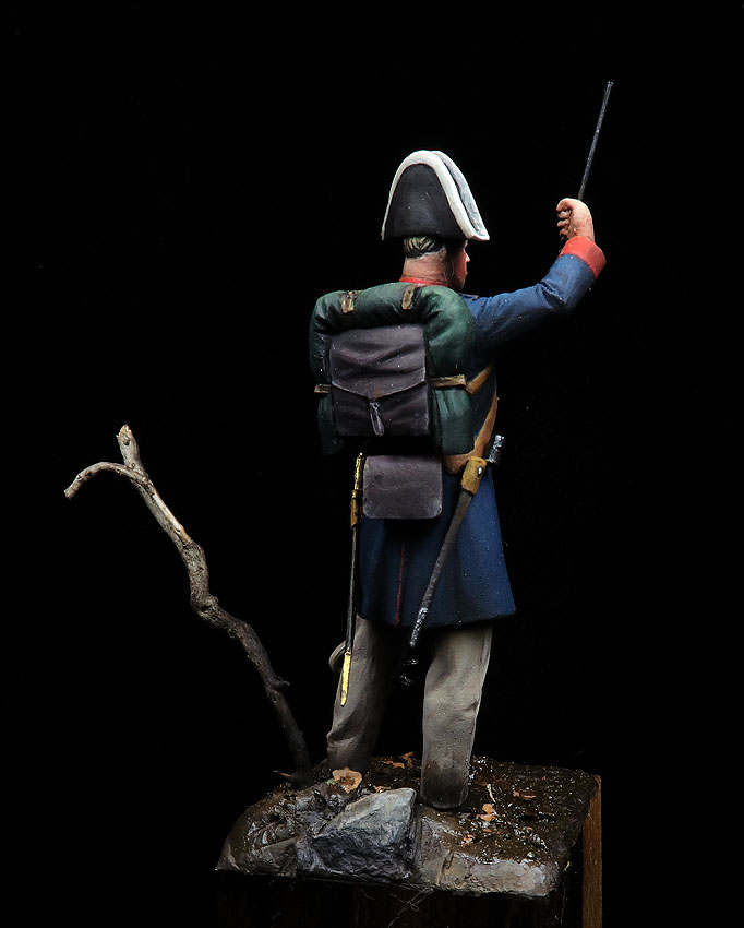 Guardia de Infantería en uniforme de servicio, 1855