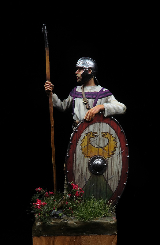 378 Adrianópolis. Legionario romano