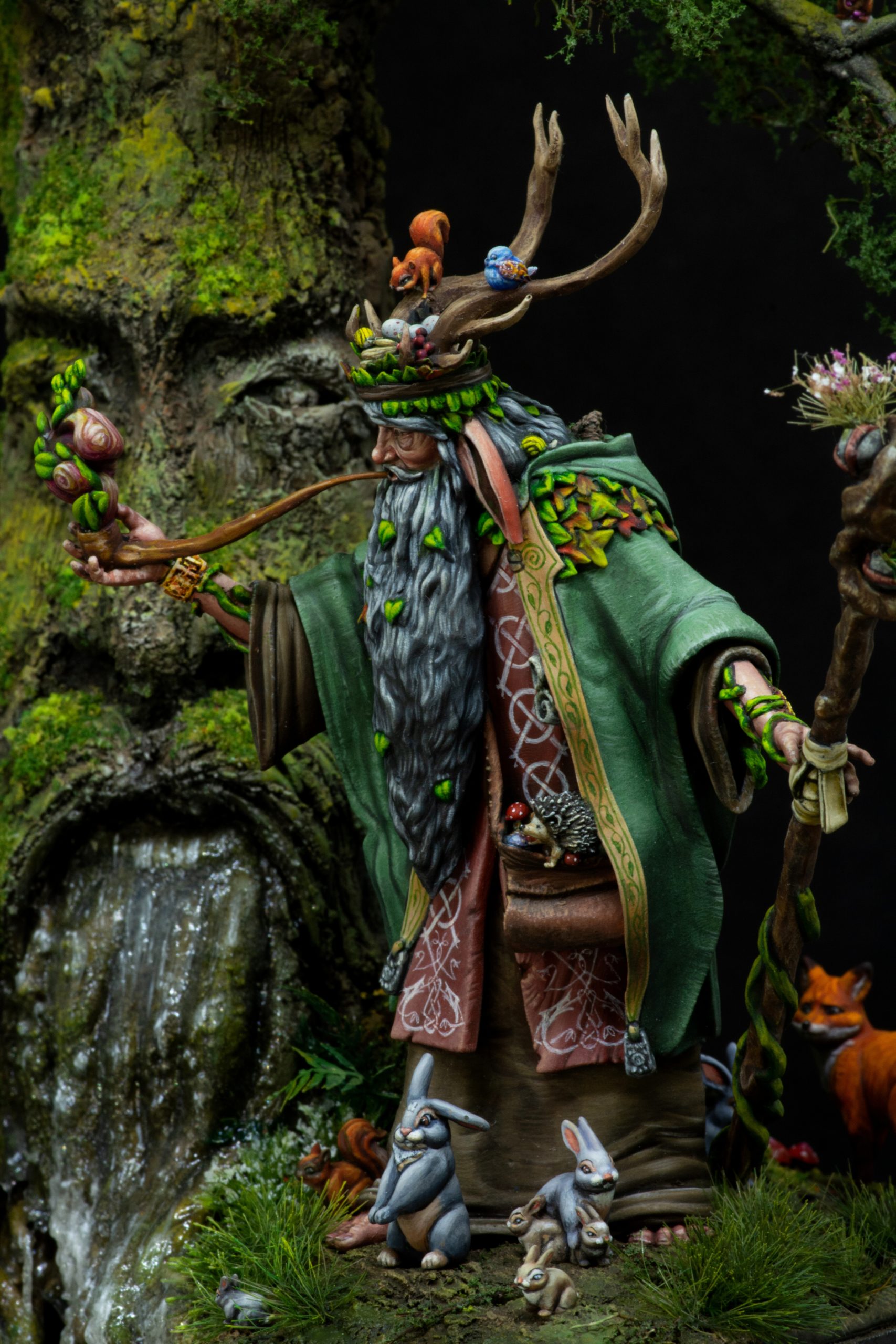El Druida en el bosque