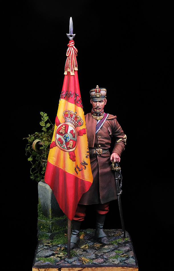 Abanderado Regimiento de Asturias